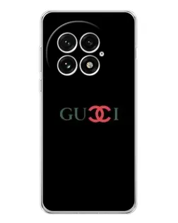 Чехол для OnePlus 13 с картинкой «Gucci — красный градиент»