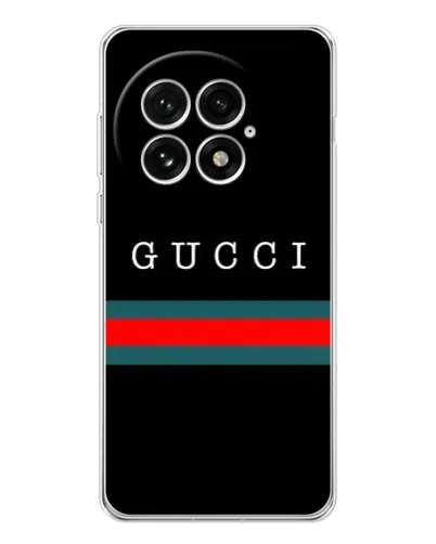 Чехол для OnePlus 13 с картинкой «Gucci — красный пояс»