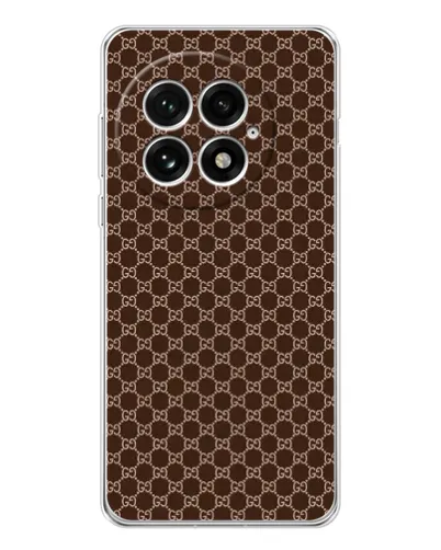 Чехол для OnePlus 13 с картинкой «Gucci — шоколадная сетка» Чехол для OnePlus 13 с картинкой «Gucci — шоколадная сетка»