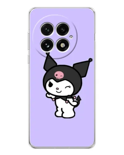 Чехол для OnePlus 13 с картинкой «Классическая Kuromi» Чехол для OnePlus 13 с картинкой «Классическая Kuromi»