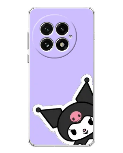 Чехол для OnePlus 13 с картинкой «Забавная Kuromi» Чехол для OnePlus 13 с картинкой «Забавная Kuromi»