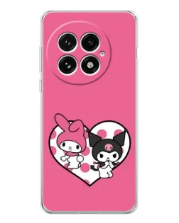Чехол для OnePlus 13 с картинкой «Kuromi и My Melody»