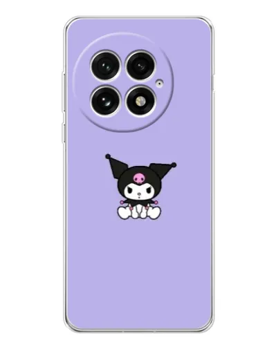 Чехол для OnePlus 13 с картинкой «Kuromi — фиолетовый минимализм» Чехол для OnePlus 13 с картинкой «Kuromi — фиолетовый минимализм»