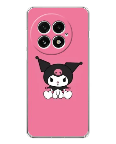 Чехол для OnePlus 13 с картинкой «Хмурая Kuromi» Чехол для OnePlus 13 с картинкой «Хмурая Kuromi»