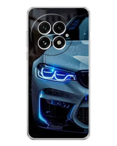 Чехол для OnePlus 13 с картинкой «Взгляд BMW с синими фарами» Чехол для OnePlus 13 с картинкой «Взгляд BMW с синими фарами»