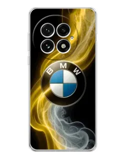 Чехол для OnePlus 13 с картинкой «Золотистый дым BMW»