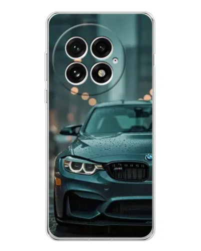Чехол для OnePlus 13 с картинкой «BMW в огнях города» Чехол для OnePlus 13 с картинкой «BMW в огнях города»