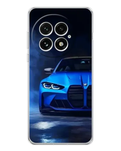 Чехол для OnePlus 13 с картинкой «Голубая BMW M4» Чехол для OnePlus 13 с картинкой «Голубая BMW M4»