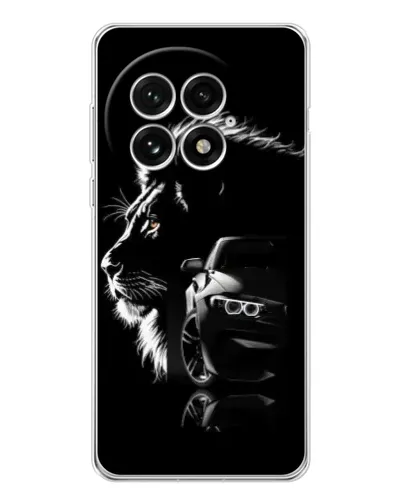 Чехол для OnePlus 13 с картинкой «BMW и лев» Чехол для OnePlus 13 с картинкой «BMW и лев»
