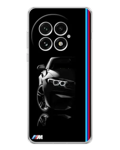 Чехол для OnePlus 13 с картинкой «Силуэт BMW в темноте» Чехол для OnePlus 13 с картинкой «Силуэт BMW в темноте»