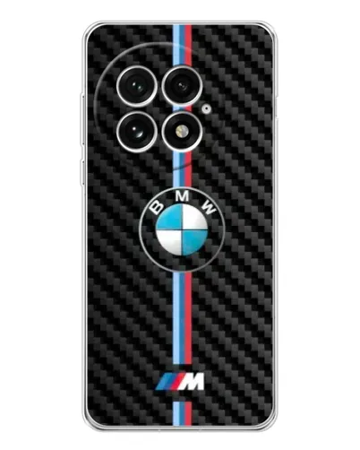Чехол для OnePlus 13 с картинкой «Эмблема BMW и карбон» Чехол для OnePlus 13 с картинкой «Эмблема BMW и карбон»