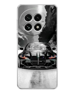 Чехол для OnePlus 13 с картинкой «BMW — акварельный дрифт»