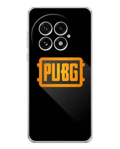 Чехол для OnePlus 13 с картинкой «PUBG — рамка лого» Чехол для OnePlus 13 с картинкой «PUBG — рамка лого»
