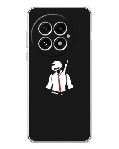 Чехол для OnePlus 13 с картинкой «PUBG — силуэт воина» Чехол для OnePlus 13 с картинкой «PUBG — силуэт воина»