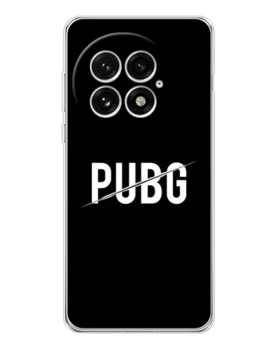 Чехол для OnePlus 13 с картинкой «PUBG — белый логотип» Чехол для OnePlus 13 с картинкой «PUBG — белый логотип»