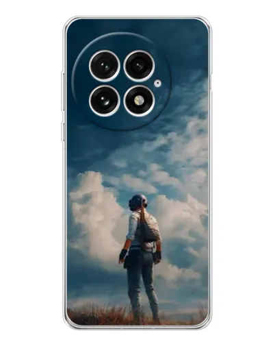 Чехол для OnePlus 13 с картинкой «Герой PUBG на скале» Чехол для OnePlus 13 с картинкой «Герой PUBG на скале»