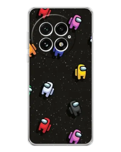 Чехол для OnePlus 13 с картинкой «Космический паттерн Among Us» Чехол для OnePlus 13 с картинкой «Космический паттерн Among Us»