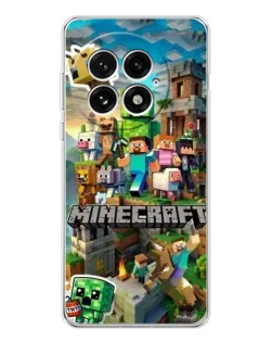 Чехол для OnePlus 13 с картинкой «Замок Minecraft»