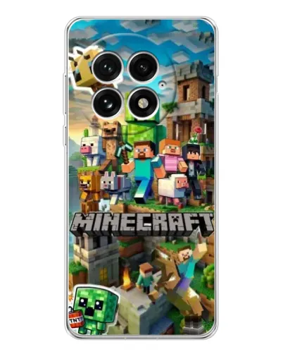 Чехол для OnePlus 13 с картинкой «Замок Minecraft» Чехол для OnePlus 13 с картинкой «Замок Minecraft»