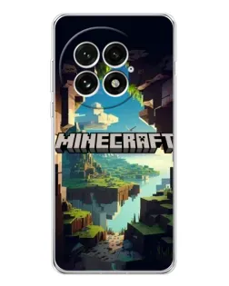Чехол для OnePlus 13 с картинкой «Пещера Майнкрафт»