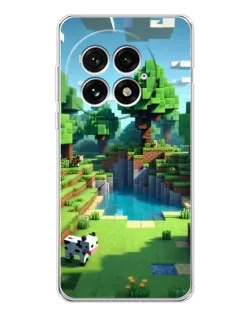 Чехол для OnePlus 13 с картинкой «Minecraft летний день»