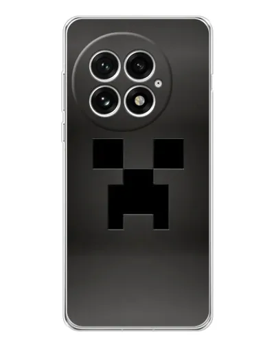 Чехол для OnePlus 13 с картинкой «Черный крипер градиент» Чехол для OnePlus 13 с картинкой «Черный крипер градиент»