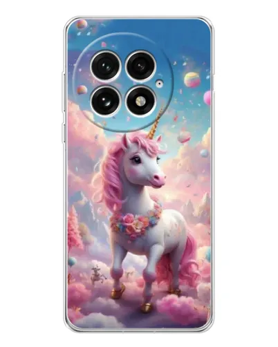 Чехол для OnePlus 13 с картинкой «Единорог среди облаков» Чехол для OnePlus 13 с картинкой «Единорог среди облаков»
