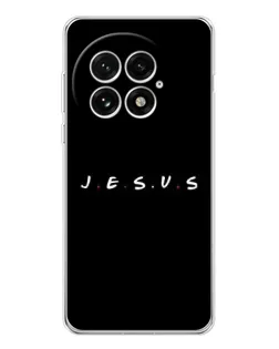 Чехол для OnePlus 13 с картинкой «Точки веры J.E.S.U.S.»