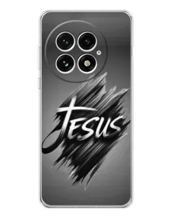 Чехол для OnePlus 13 с картинкой «Надпись Jesus Graffiti»
