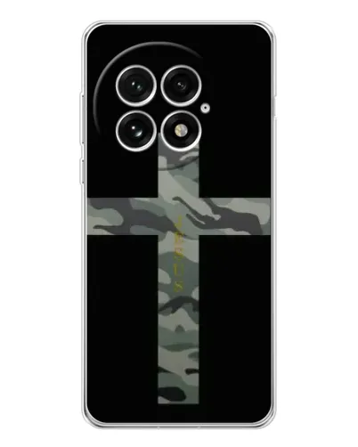 Чехол для OnePlus 13 с картинкой «Милитари Крест» Чехол для OnePlus 13 с картинкой «Милитари Крест»