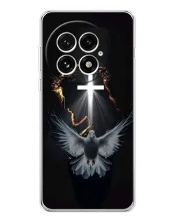 Чехол для OnePlus 13 с картинкой «Голубь и Свет»