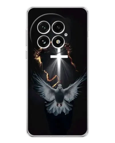 Чехол для OnePlus 13 с картинкой «Голубь и Свет» Чехол для OnePlus 13 с картинкой «Голубь и Свет»