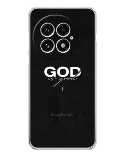 Чехол для OnePlus 13 с картинкой «GOD — Бог над всем» Чехол для OnePlus 13 с картинкой «GOD — Бог над всем»