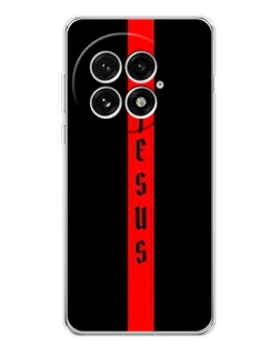 Чехол для OnePlus 13 с картинкой «Красная линия веры»