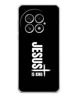 Чехол для OnePlus 13 с картинкой «Вертикаль веры Jesus»