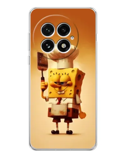 Чехол для OnePlus 13 с картинкой «Губка Боб повар» Чехол для OnePlus 13 с картинкой «Губка Боб повар»
