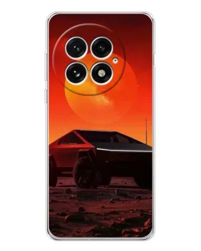 Чехол для OnePlus 13 с картинкой «Cybertruck на Марсе» Чехол для OnePlus 13 с картинкой «Cybertruck на Марсе»