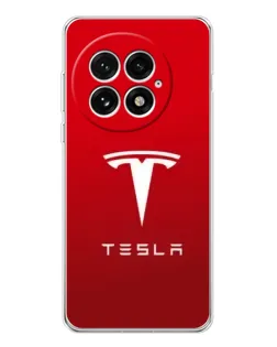 Чехол для OnePlus 13 с картинкой «Tesla Red Classic»
