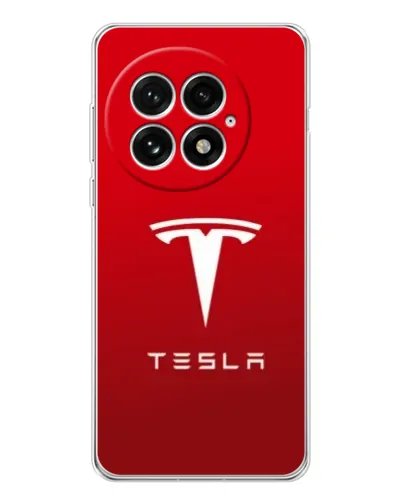 Чехол для OnePlus 13 с картинкой «Tesla Red Classic» Чехол для OnePlus 13 с картинкой «Tesla Red Classic»