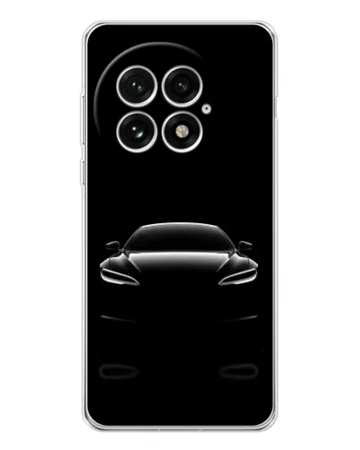 Чехол для OnePlus 13 с картинкой «Силуэт Tesla Night» Чехол для OnePlus 13 с картинкой «Силуэт Tesla Night»