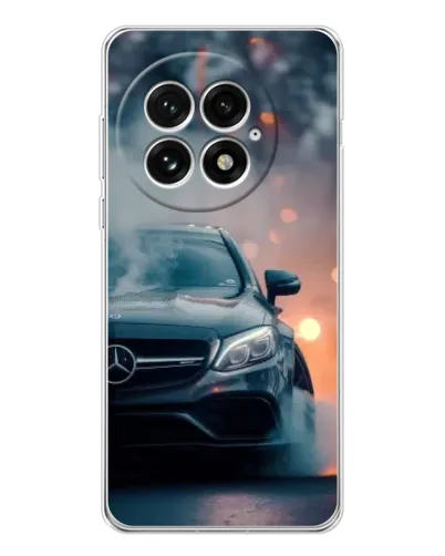 Чохол для OnePlus 13 з картинкою «Mercedes — нічне місто»