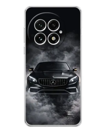 Чохол для OnePlus 13 з картинкою «Mercedes у диму»