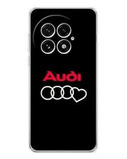 Чехол для OnePlus 13 с картинкой «Логотип Audi Heart»
