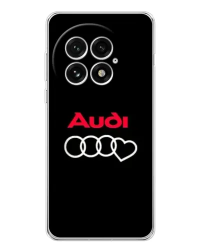 Чохол для OnePlus 13 з картинкою «Логотип Audi Heart»