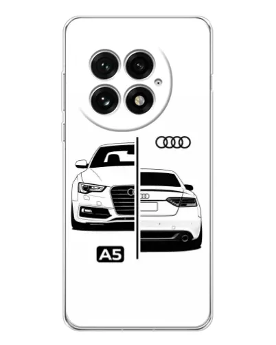 Чохол для OnePlus 13 з картинкою «Audi — контрастний дизайн»