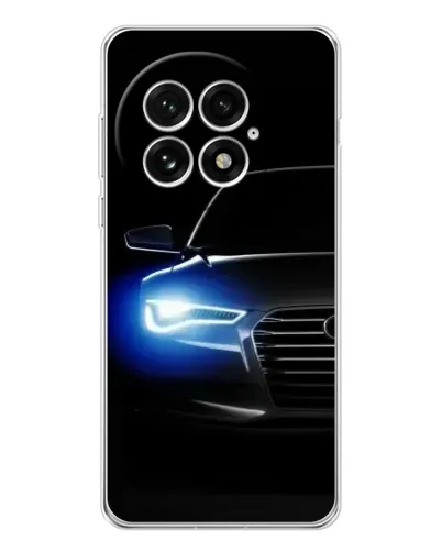 Чохол для OnePlus 13 з картинкою «Неоновий погляд Audi»