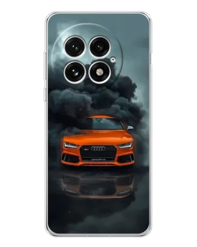 Чохол для OnePlus 13 з картинкою «Audi у хмарах диму»