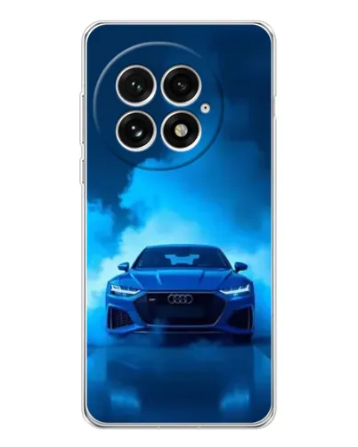 Чохол для OnePlus 13 з картинкою «Audi — блакитна енергія»
