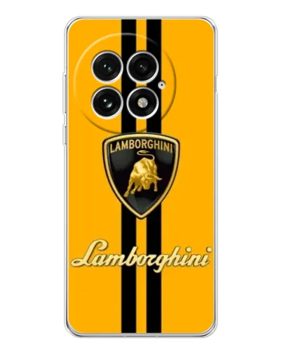 Чехол для OnePlus 13 с картинкой «Lamborghini Stripe желтый» Чехол для OnePlus 13 с картинкой «Lamborghini Stripe желтый»