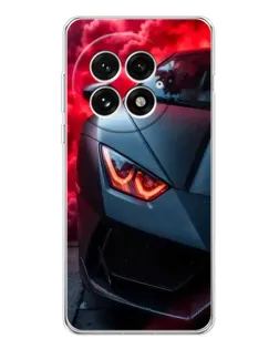 Чехол для OnePlus 13 с картинкой «Lamborghini красное сияние»
